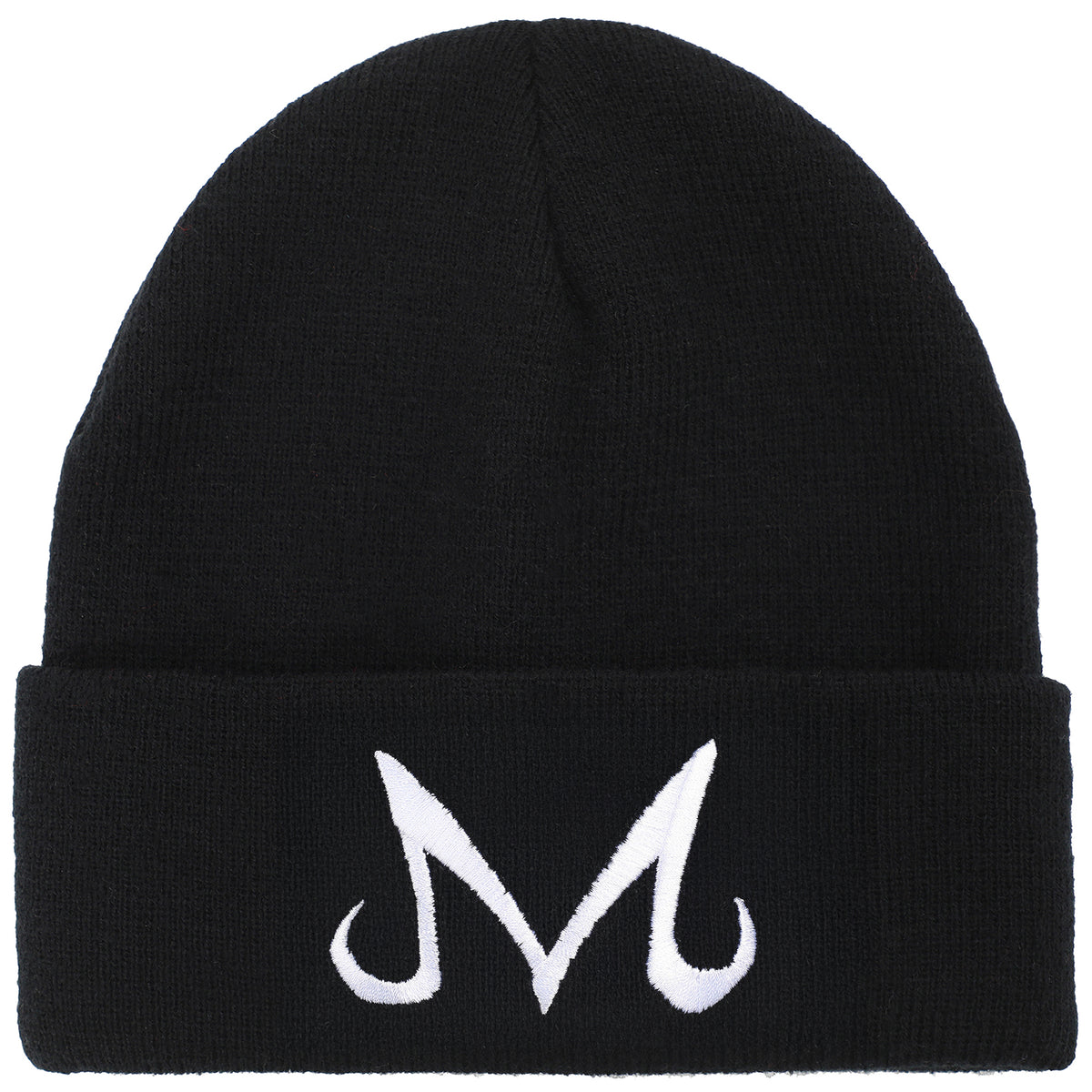 Dragon Ball Z Majin Men’s Black Ribbed Cuff Beanie