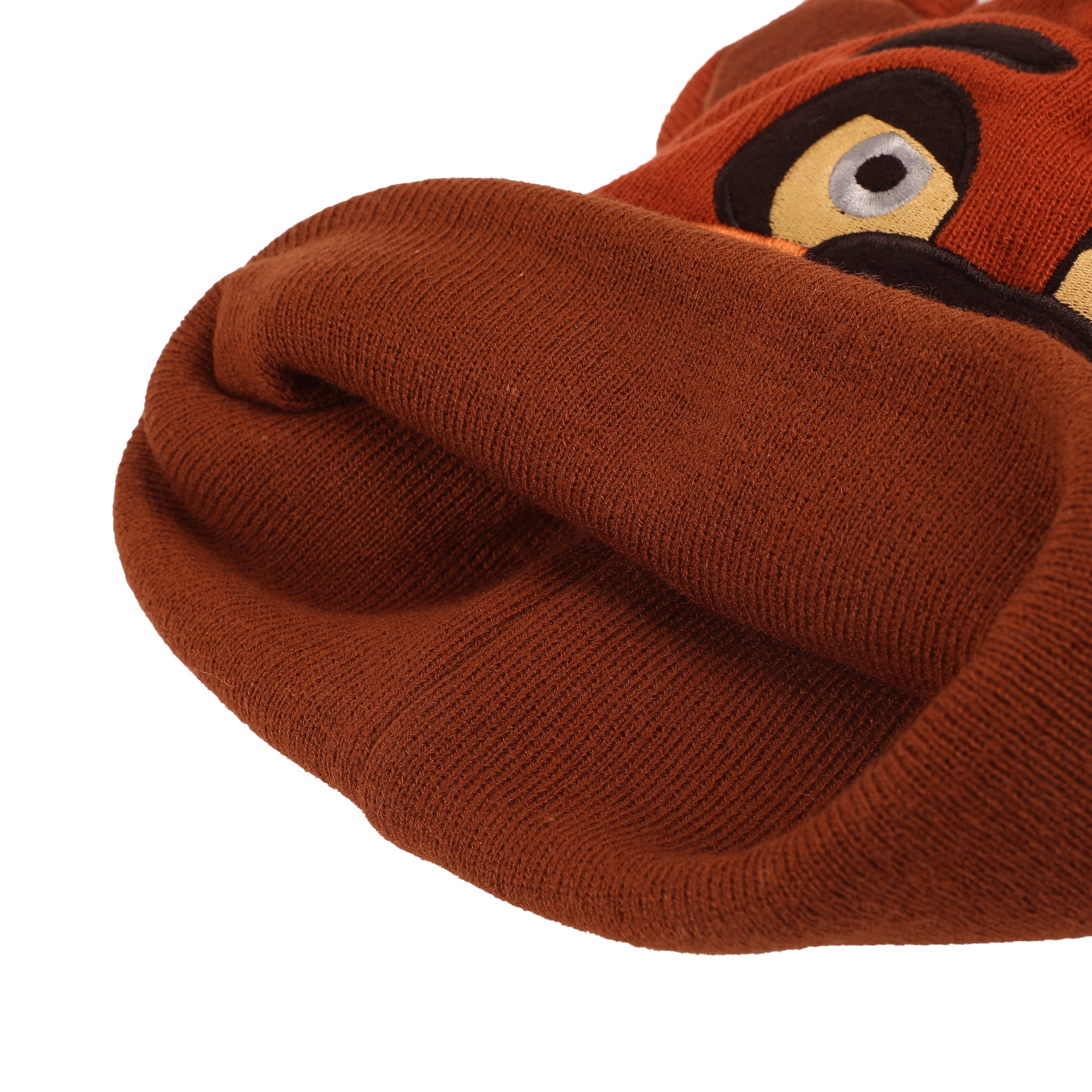 Five Nights At Freddy’s Freddy Peekaboo Hands Brown Knit Beanie