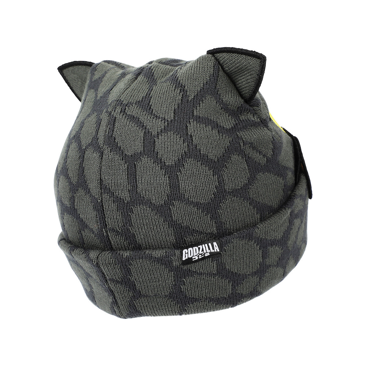 Godzilla Peekaboo Claws Gray Cuff Beanie