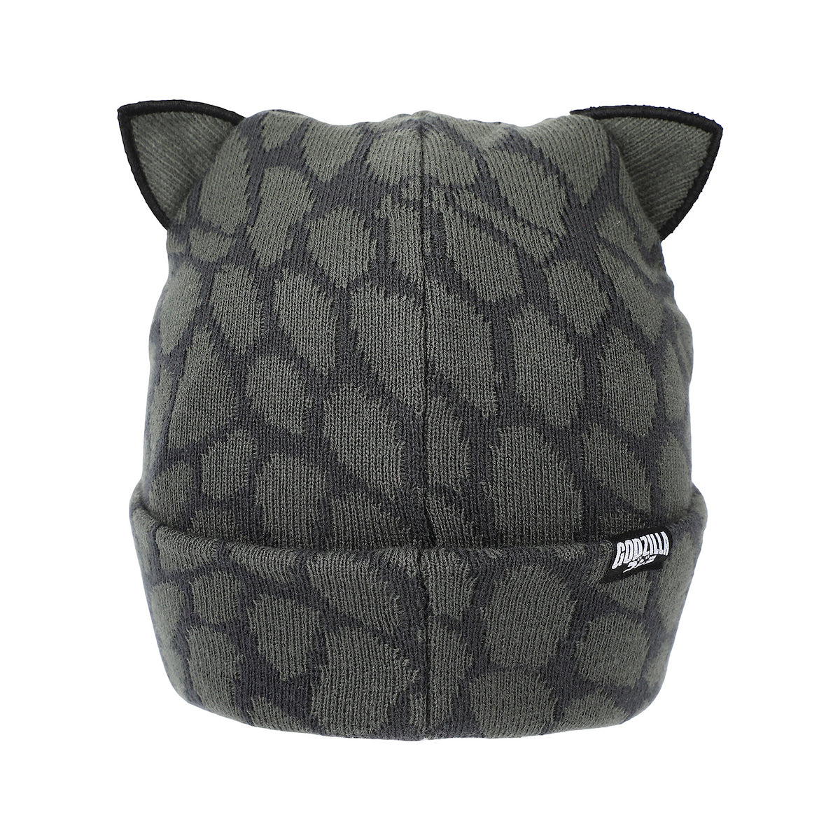 Godzilla Peekaboo Claws Gray Cuff Beanie