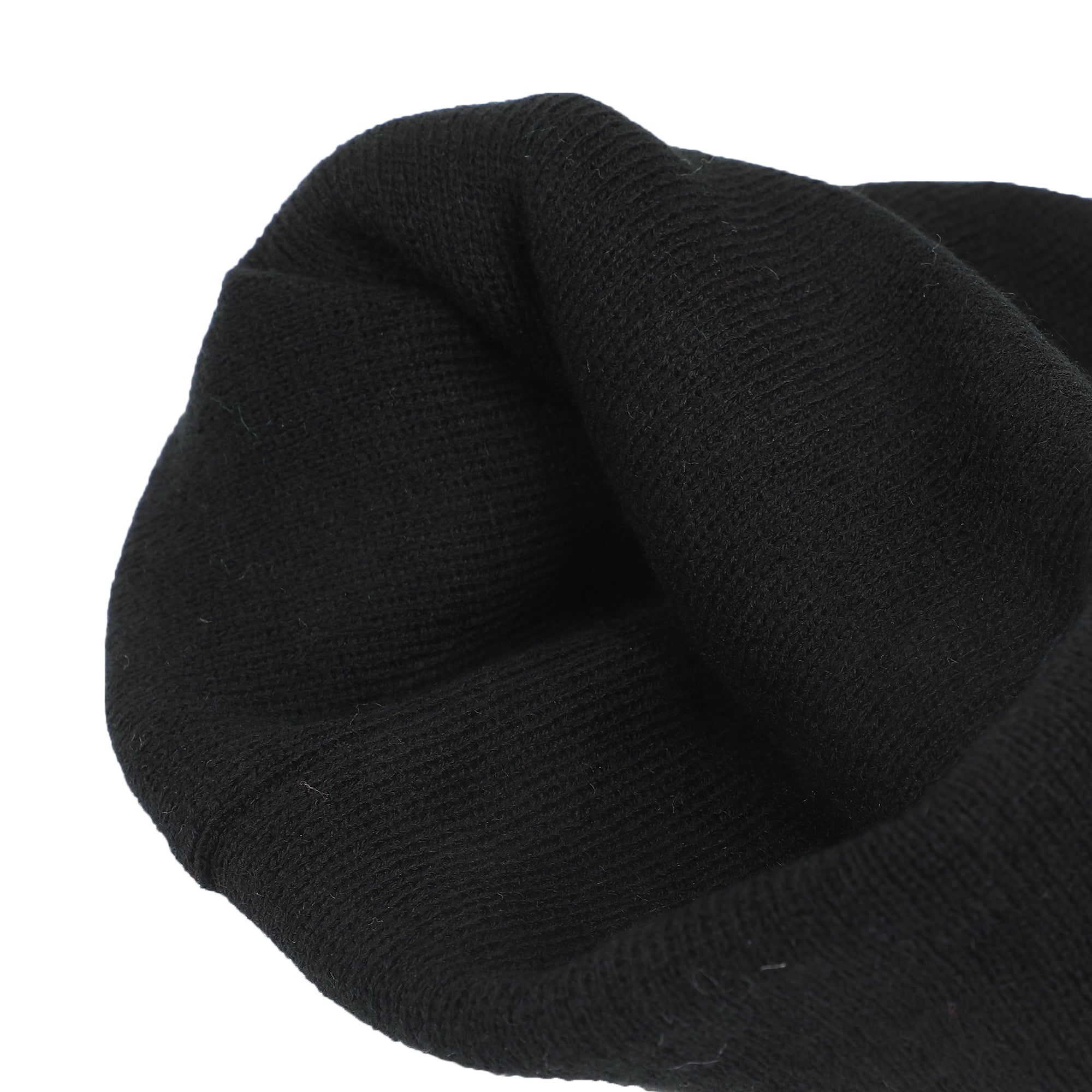 Modelo Logo Embroidery Acrylic Knit Standard Cuff Beanie