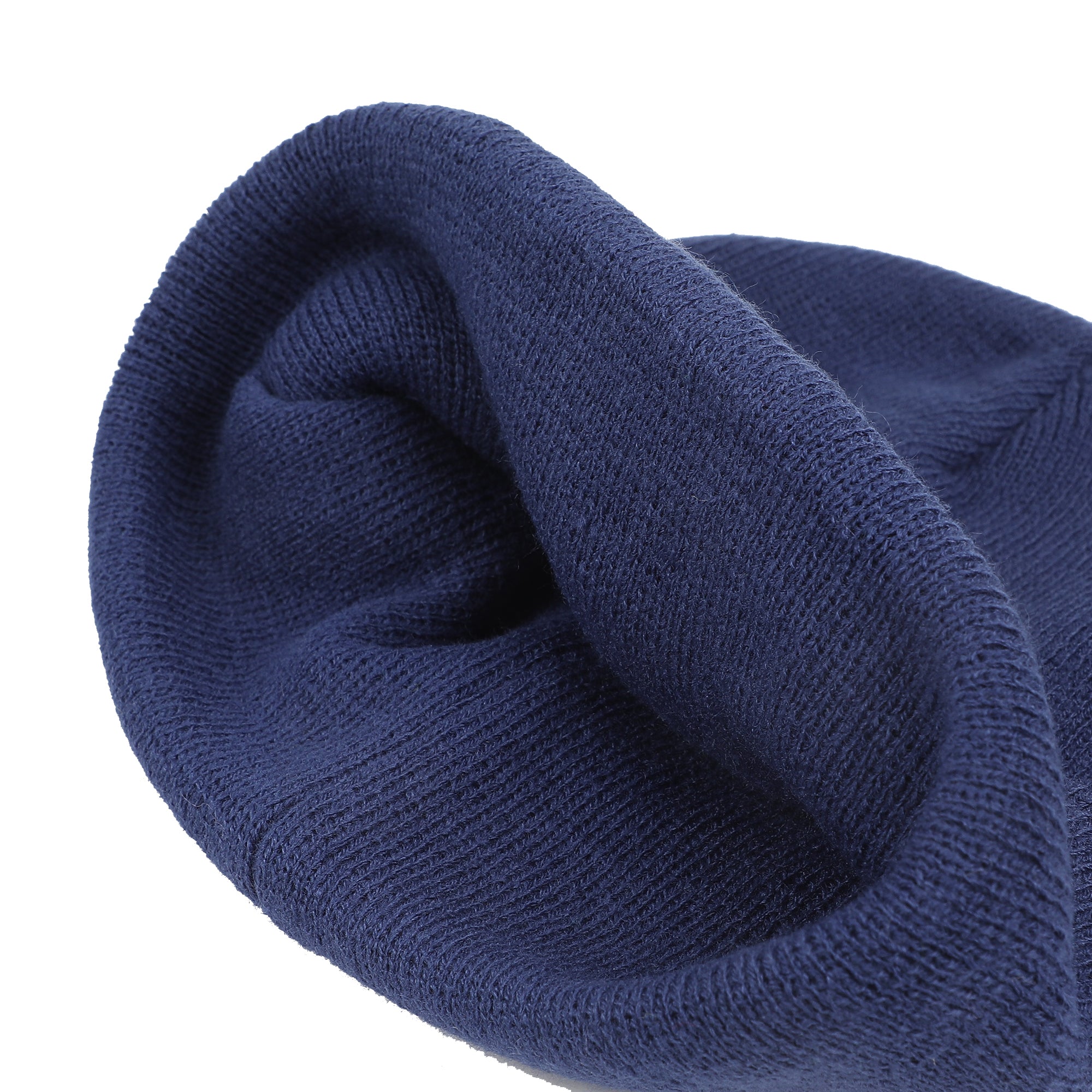 Pabst Script Logo Embroidery Acrylic Knit Standard Cuff Beanie