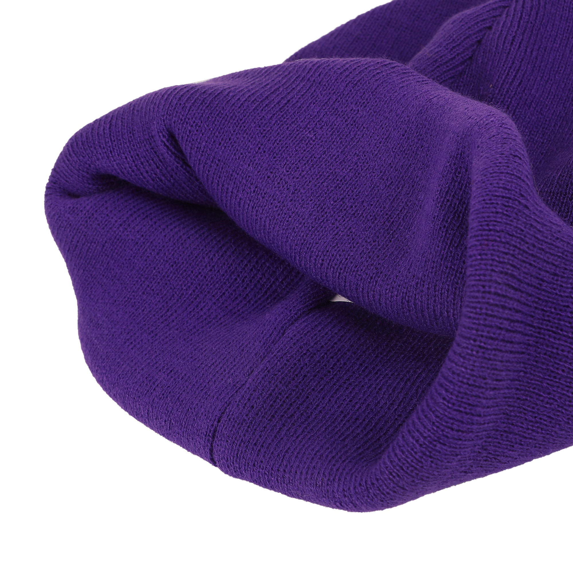 Pokemon Gengar Face Embroidery Acrylic Knit Standard Cuff Beanie