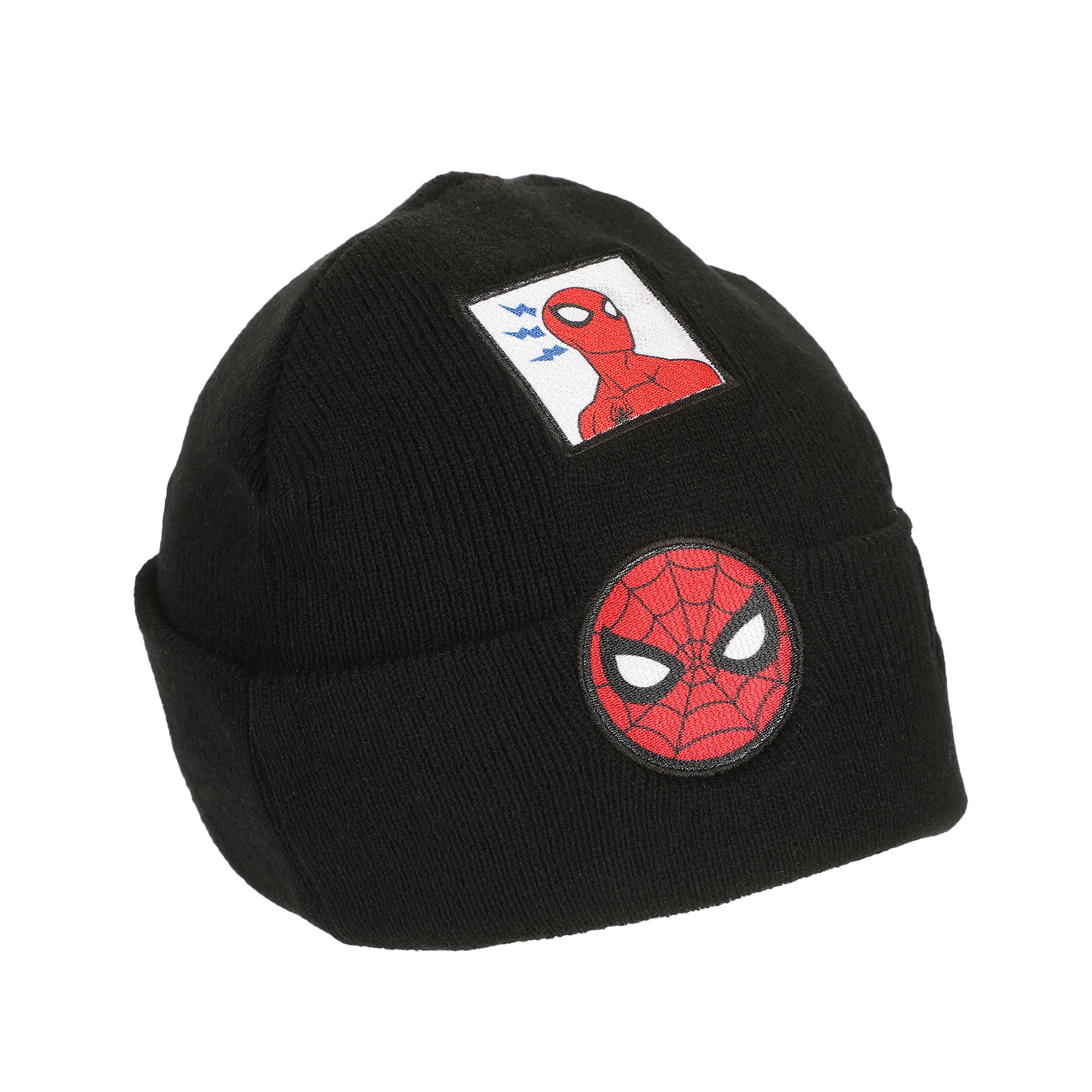 Spider-Man Classic Thwip Thwip Adult Ribbed Knit Beanie