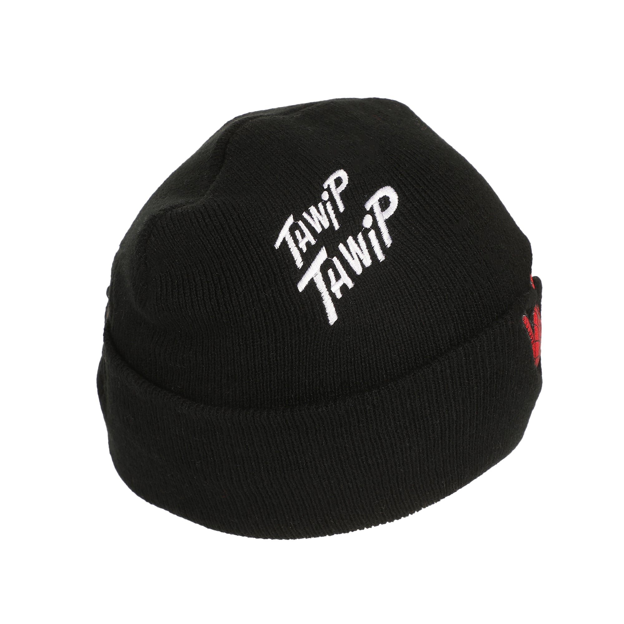 Spider-Man Classic Thwip Thwip Adult Ribbed Knit Beanie