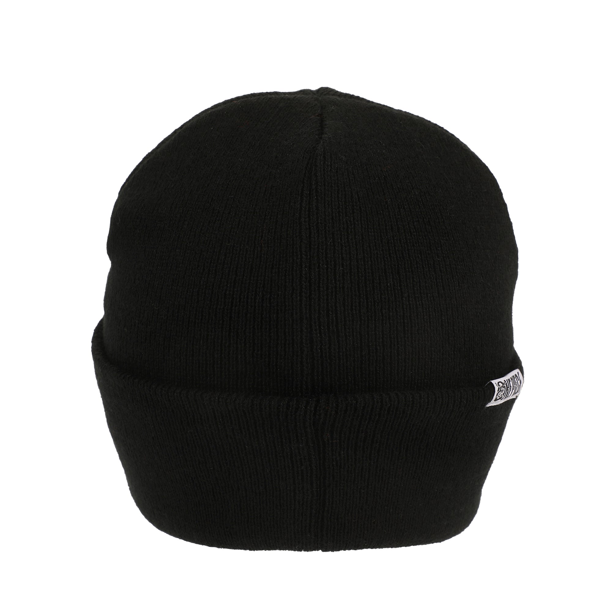 One Piece Straw Hat Pirates Skull & Crossbones Logo Black Cuff Beanie