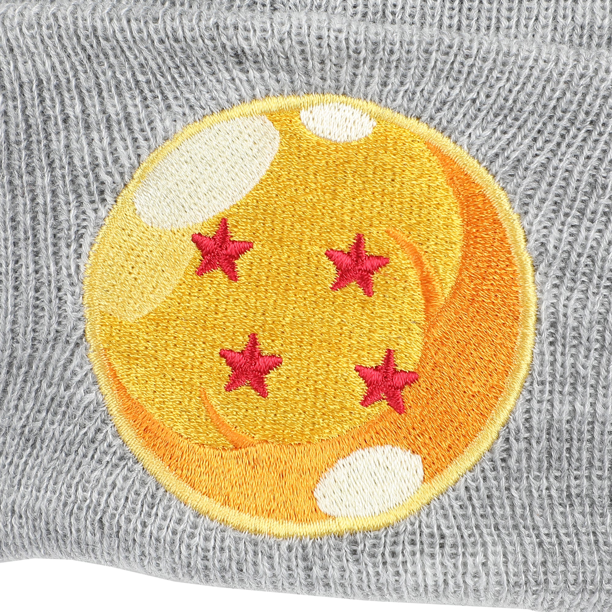 Dragon Ball Z 4 Star Dragonball Heather Acrylic Knit Cuff Beanie
