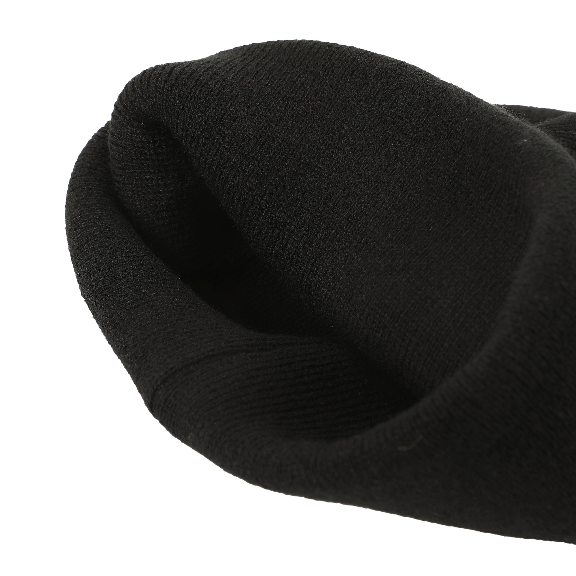 Hunter X Hunter Embroidered Logo Black Cuff Beanie