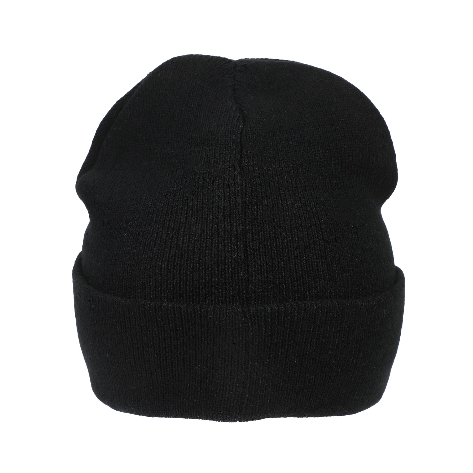 Dungeons & Dragons Ampersand Logo Embroidery Black Acrylic Knit Cuff Beanie