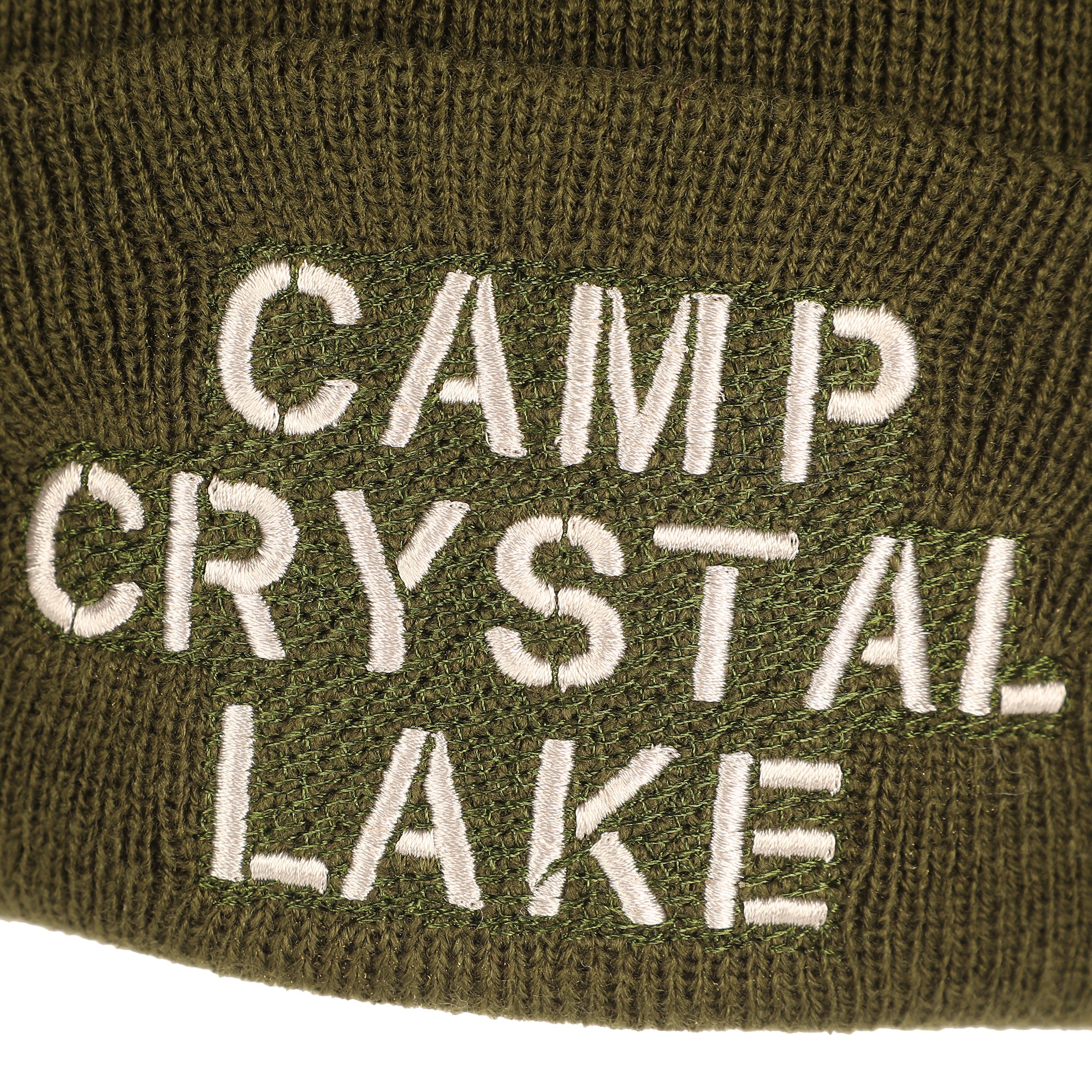 Friday the 13th Camp Crystal Lake Adult Ribbed Knit Beanie