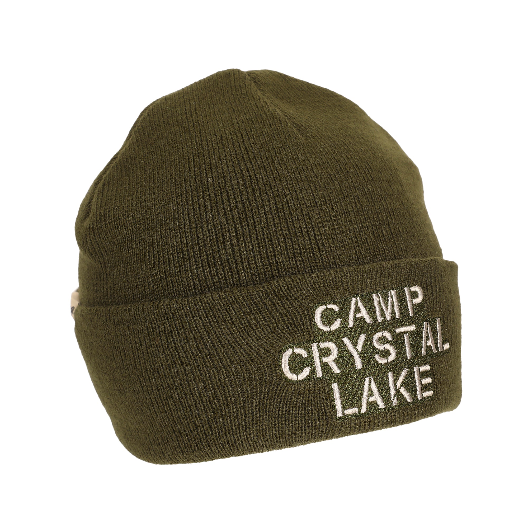 Friday the 13th Camp Crystal Lake Adult Ribbed Knit Beanie