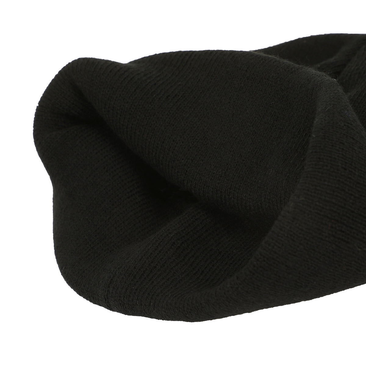 Chucky Embroidery Black Acrylic Knit Standard Cuff Beanie