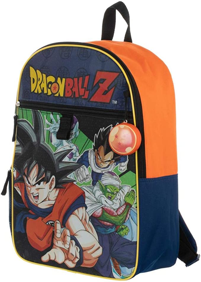 Dragon Ball Z kids Backpack Set 4-Piece School Supplies Combo