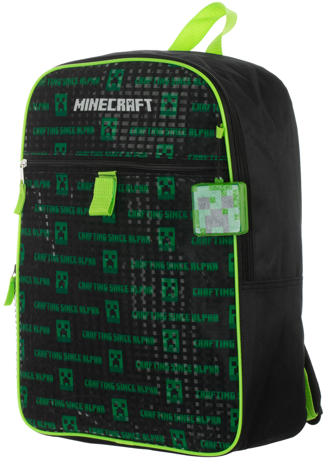 Kids Minecraft Backpack 4-Piece Combo School Supplies