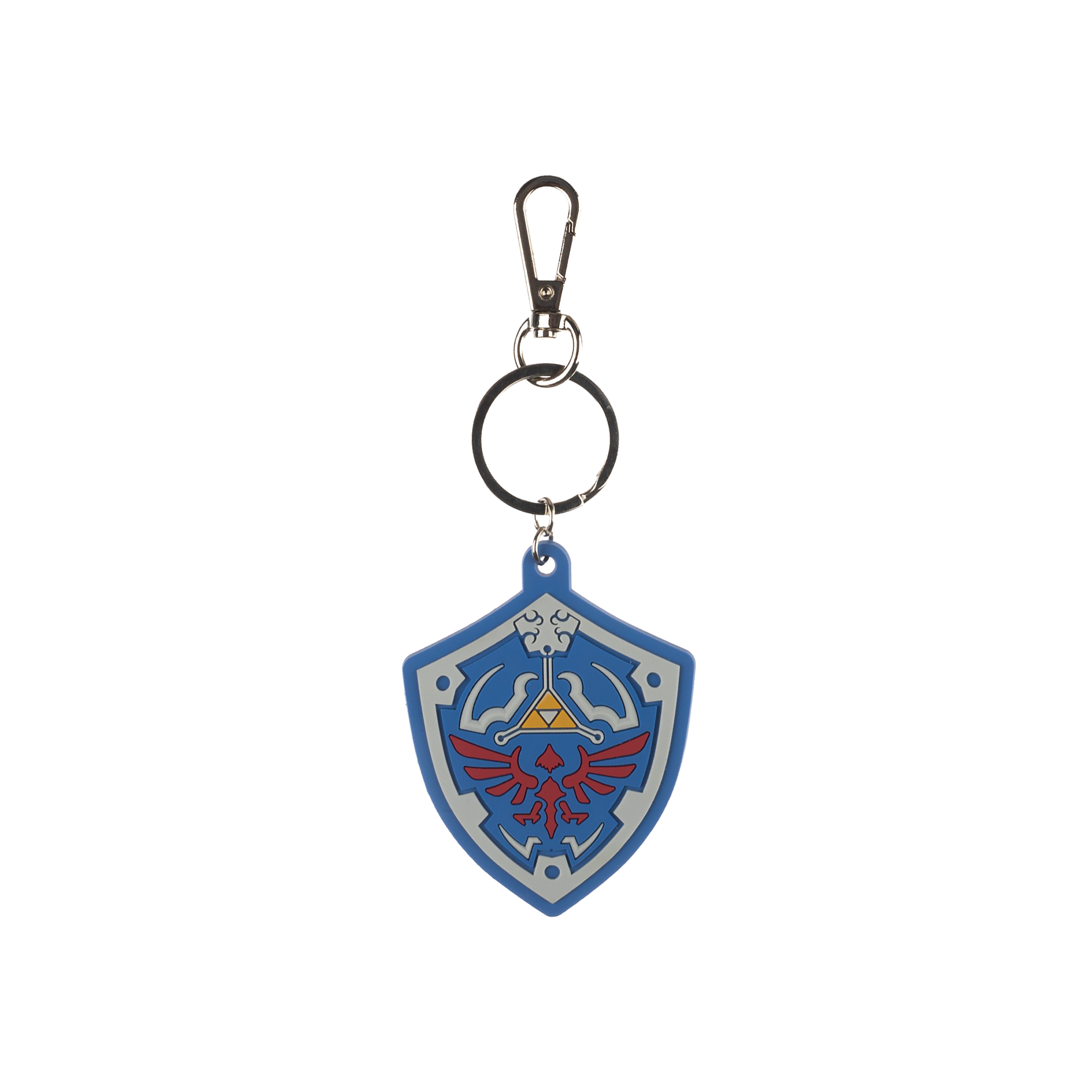 Legend of Zelda Shield Crest PVC Rubber Keychain