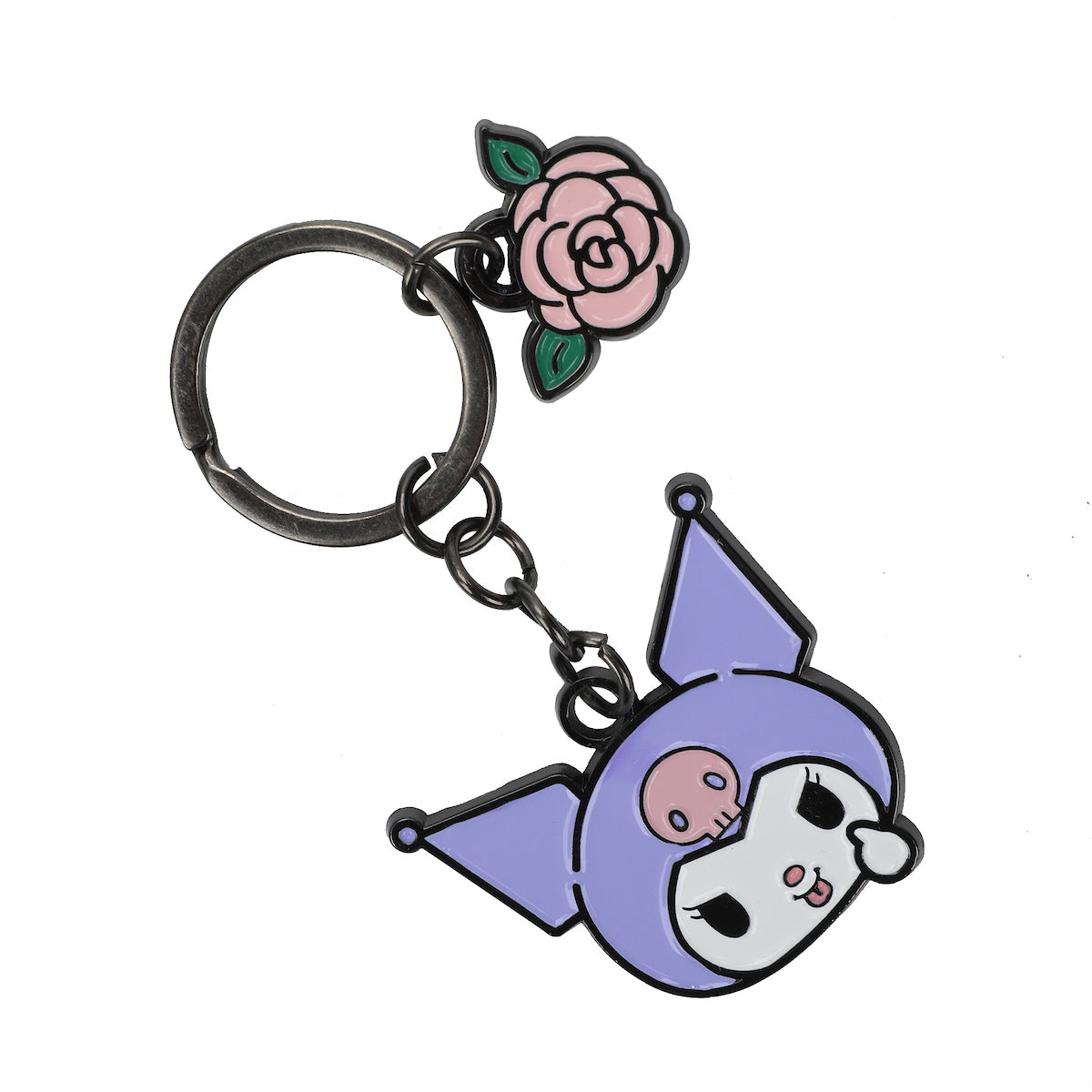 My Melody & Kuromi Galentines Enamel Filled Keychains (Set of Two)