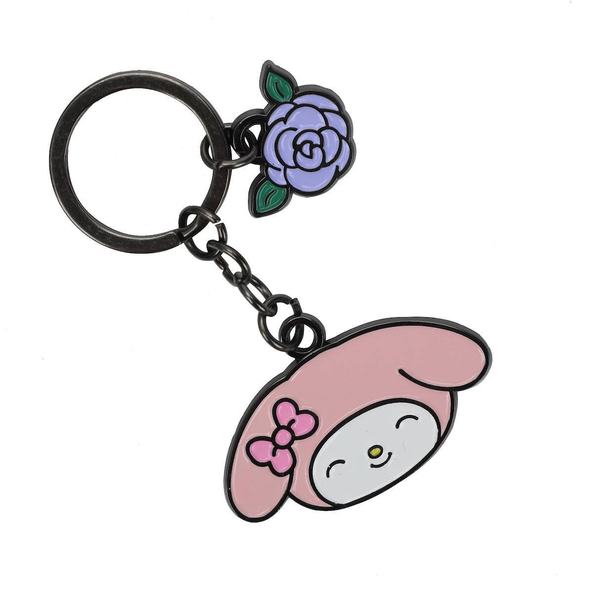 My Melody & Kuromi Galentines Enamel Filled Keychains (Set of Two)
