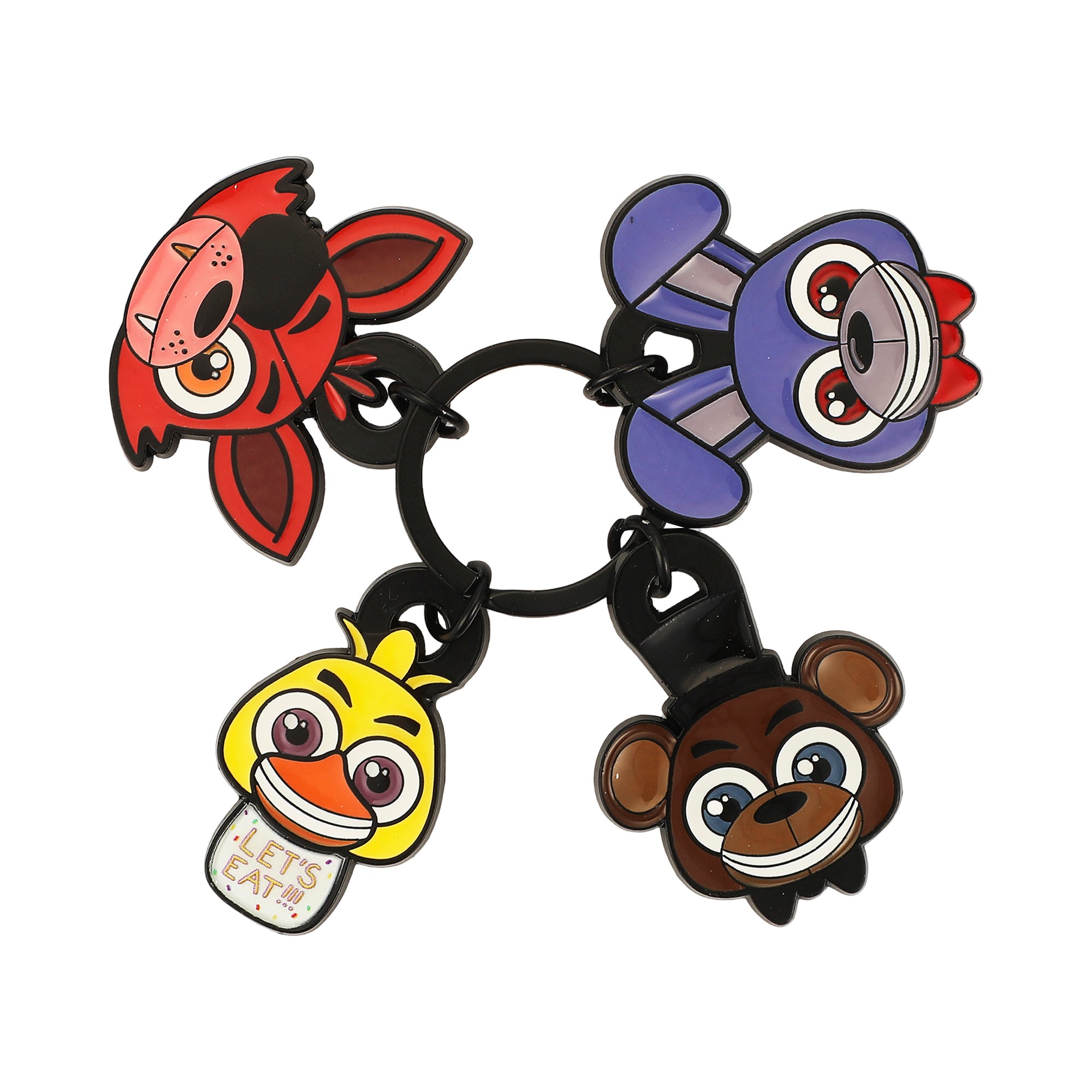 Five Nights at Freddy's Chibi Characters Multi-Charm Keychain