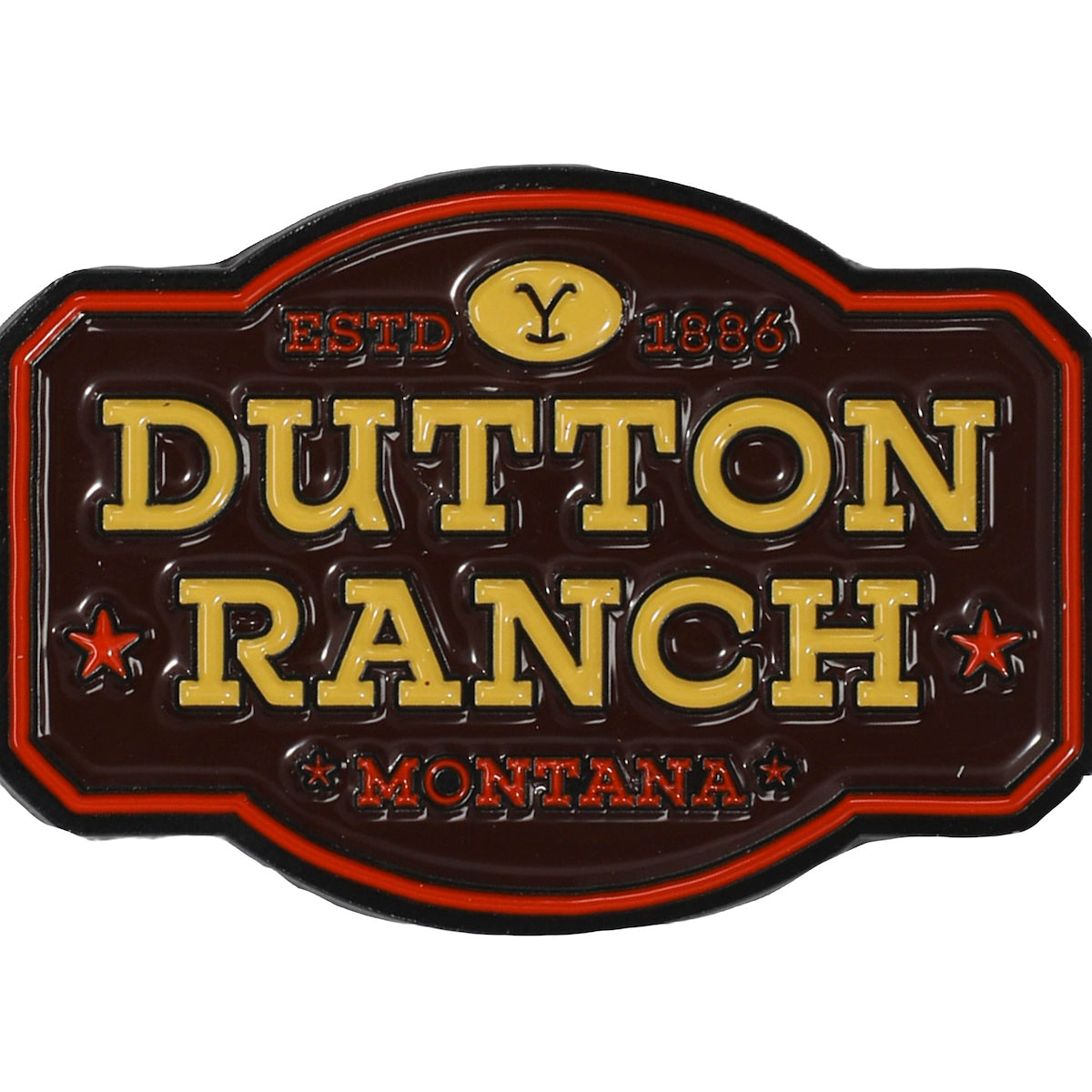 Yellowstone Dutton Ranch 2-Charm Keychain