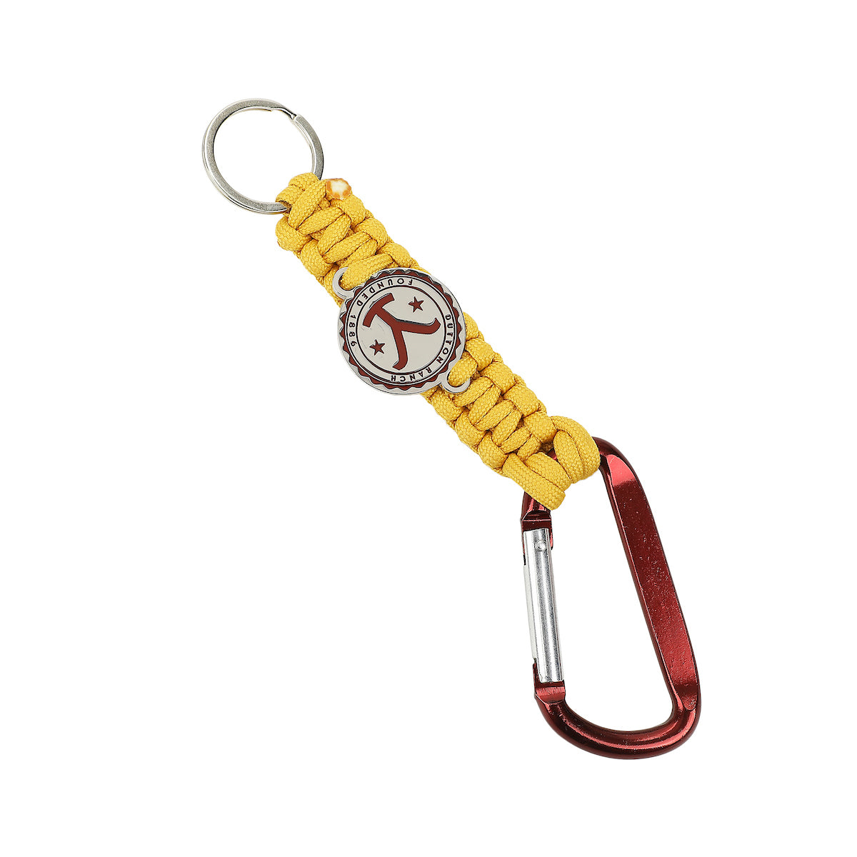 Yellowstone Logo Carabiner Clip Keychain