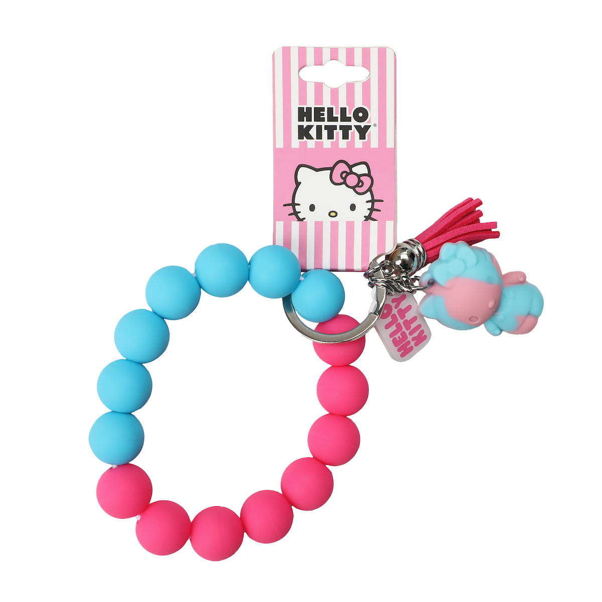Hello Kitty Beaded Multi-Charm Keychain