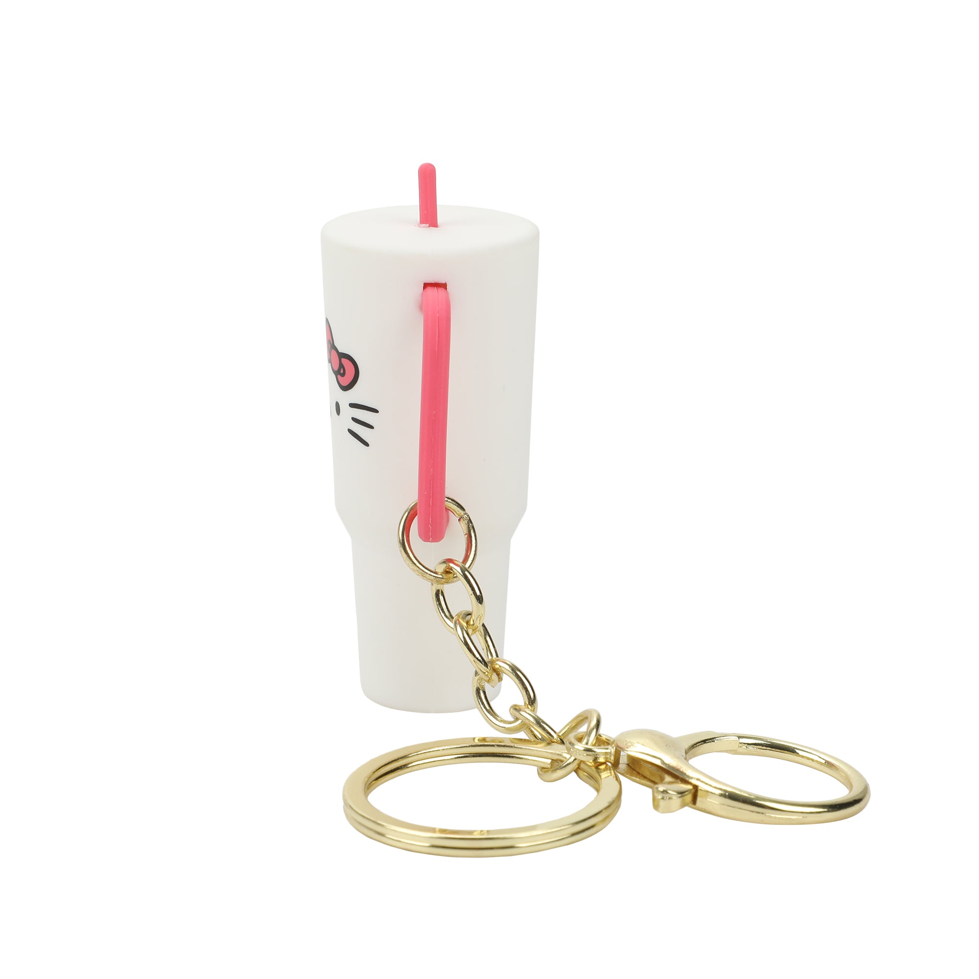 Hello Kitty Character Face Tumbler Keychain