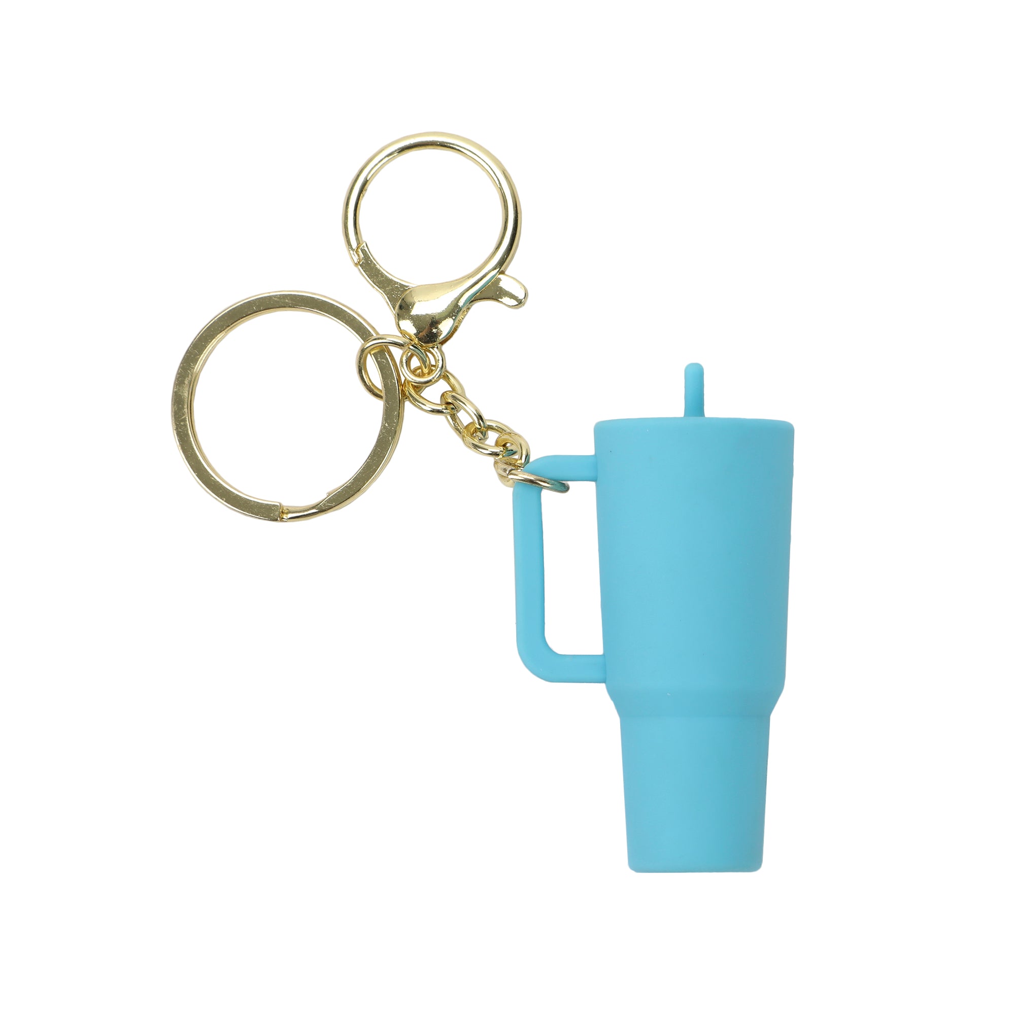 Disney Stitch Blue Tumbler Keychain