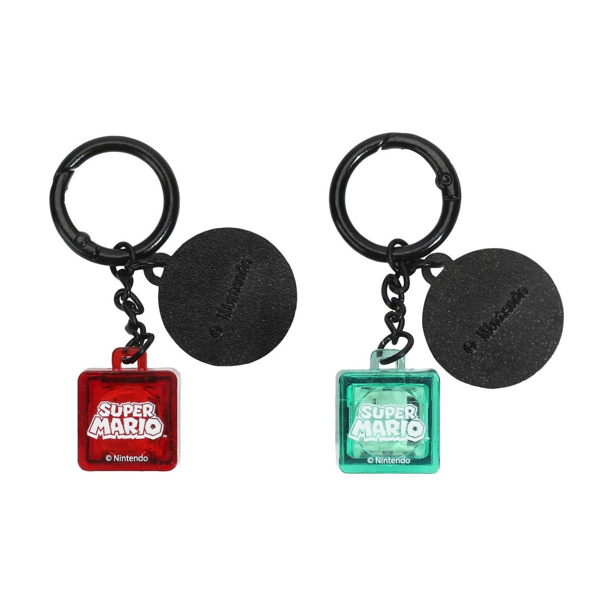 Super Mario Bros Mario And Luigi Key Cap Clicker Keychain