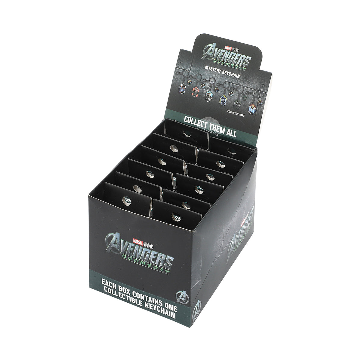 Avengers Doomsday Character Cast Blind Box Keychain Set