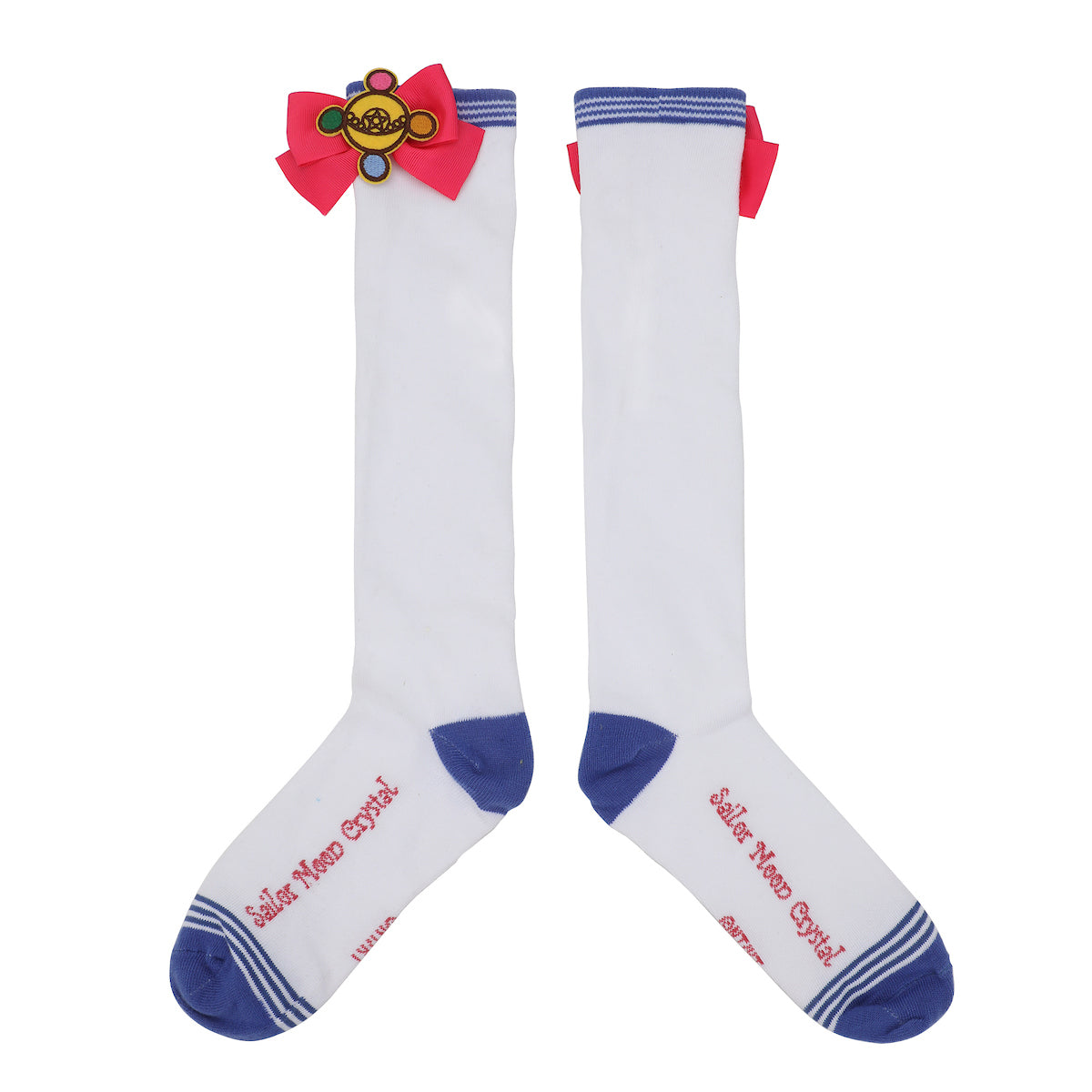 Sailor Moon Outfit Women's White Knee High Socks