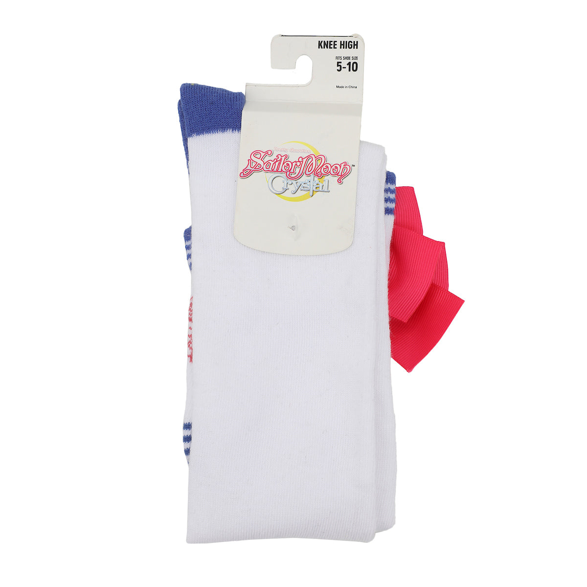 Sailor Moon Outfit Women's White Knee High Socks