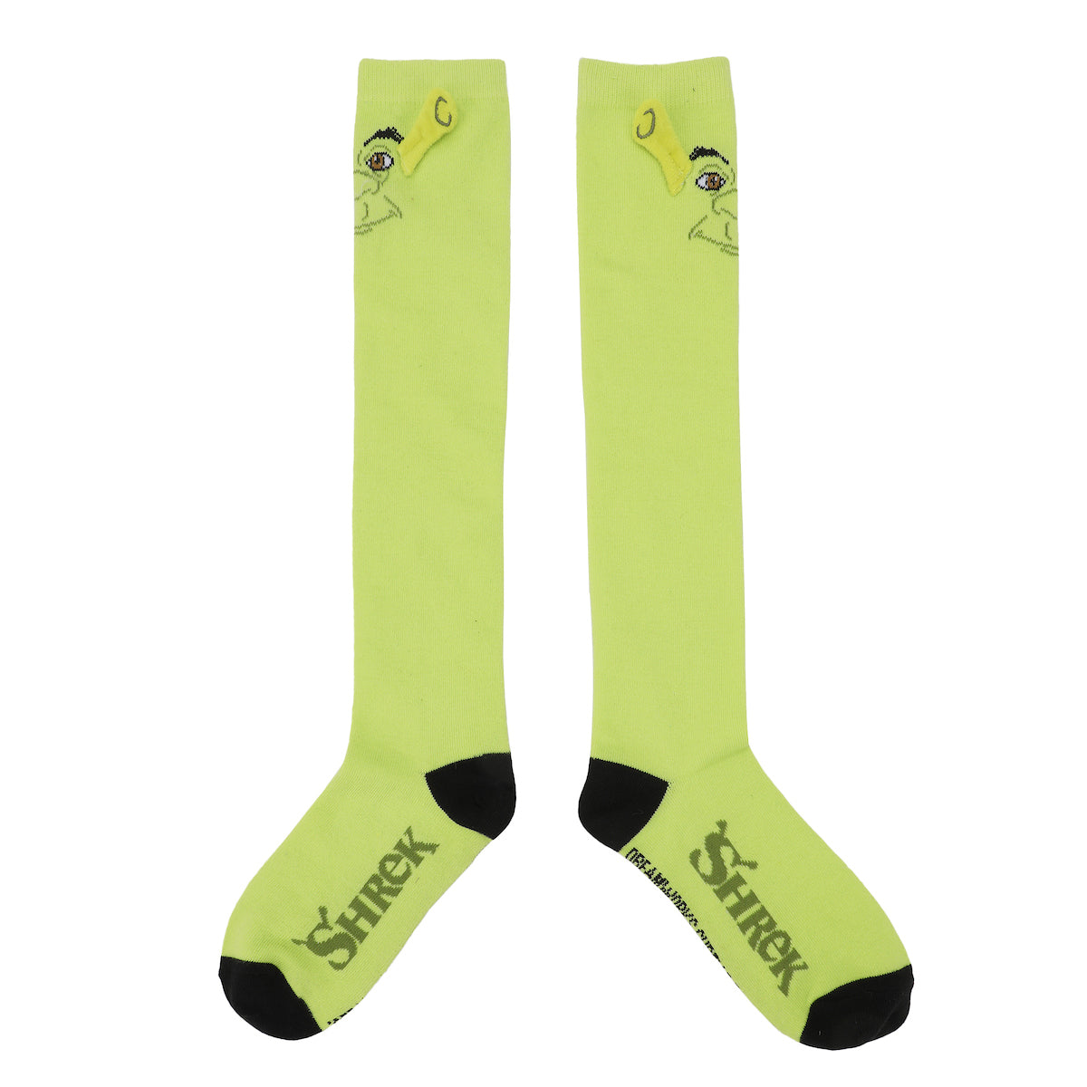 Shrek 3D Character Women's Knee High Socks