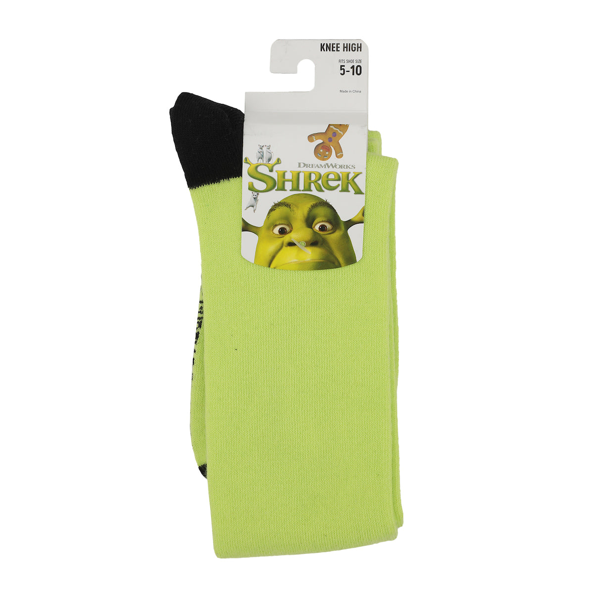 Shrek 3D Character Women's Knee High Socks
