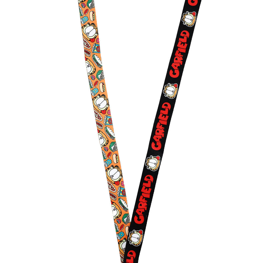 Garfield Food Lanyard with Rubber Charm