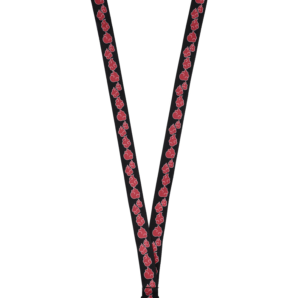 Itachi Uchiha Lanyard with Clear ID Sleeve and Keychain