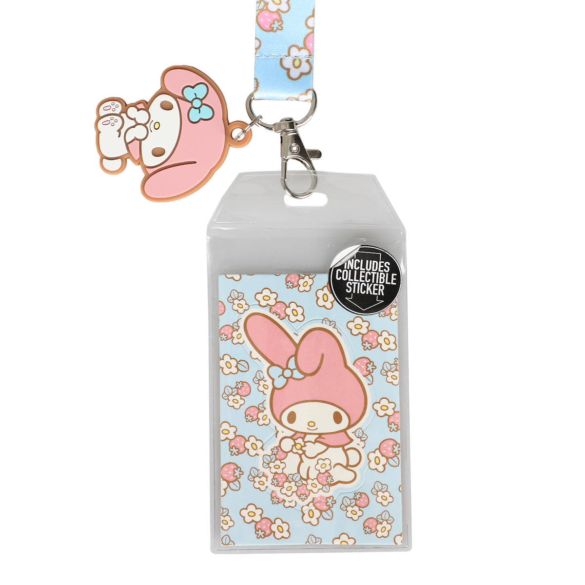 My Melody Floral Character Charm Lanyard