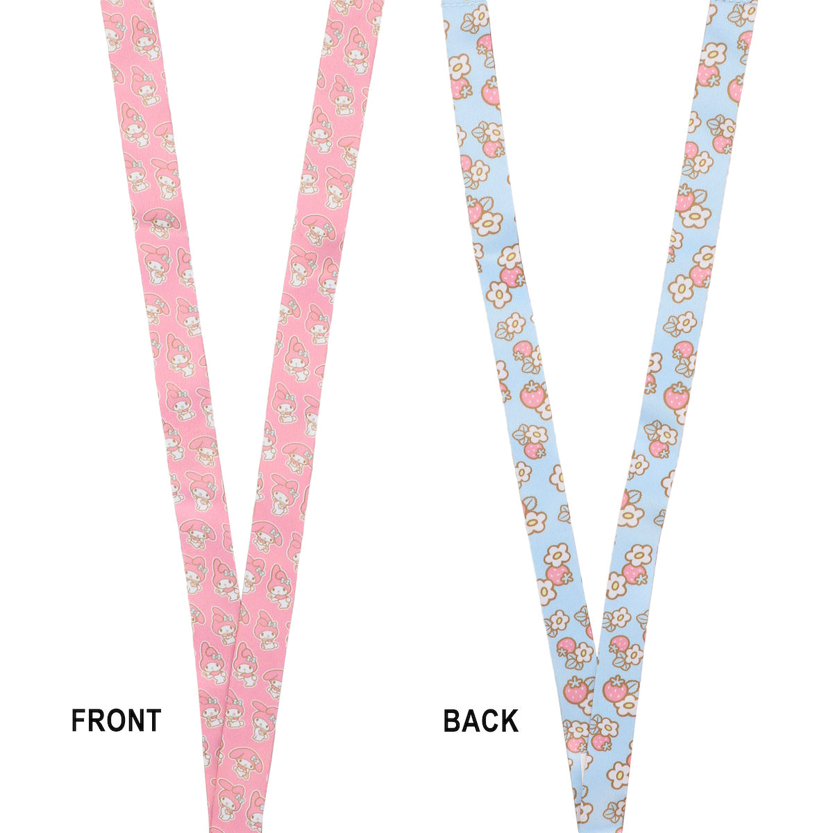 My Melody Floral Character Charm Lanyard