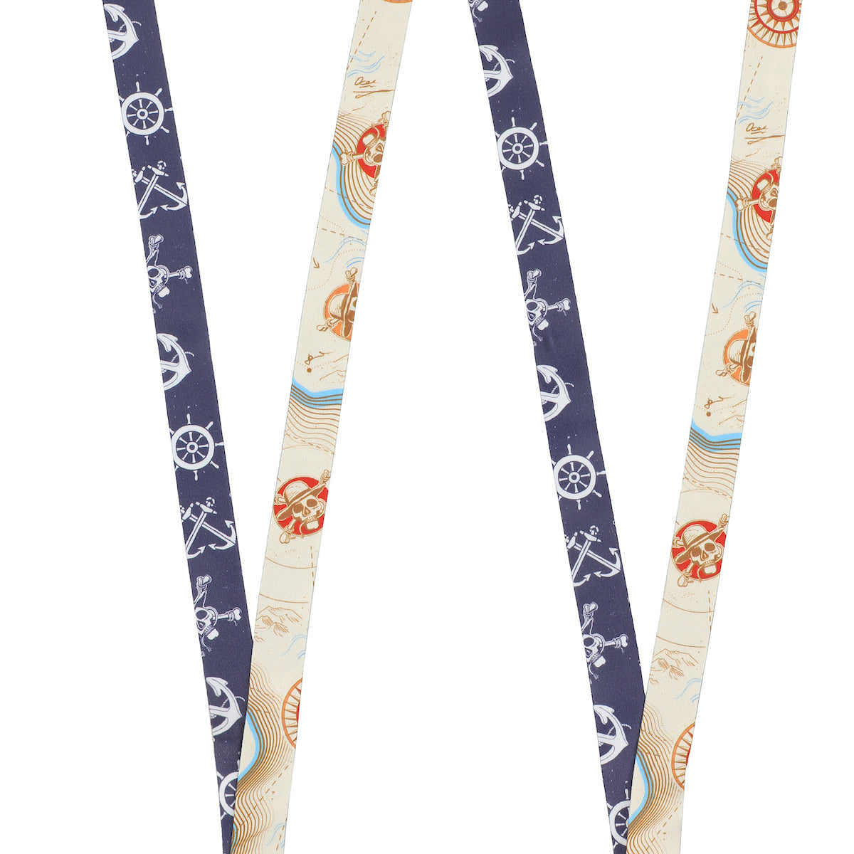 One Piece Live Action Straw Hat Crew Map 22" Lanyard