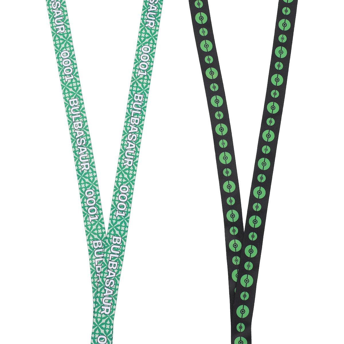 Pokemon Bulbasaur Green Kanto Region Lanyard With Rubber Charm And ID Sleeve