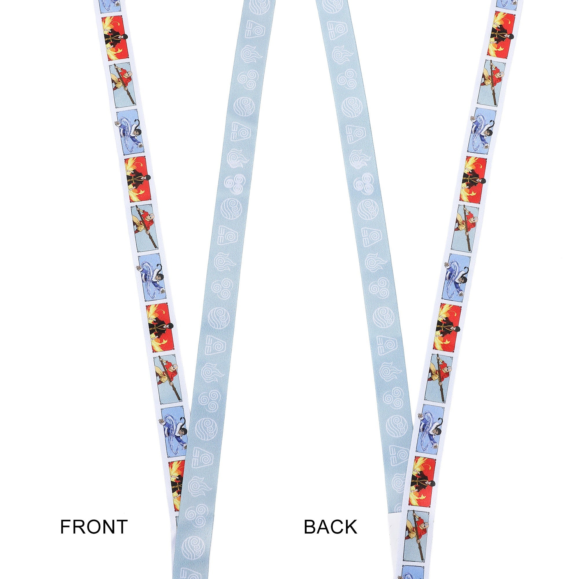 Avatar The Last Airbender Aang Katara Zuko Breakaway Lanyard