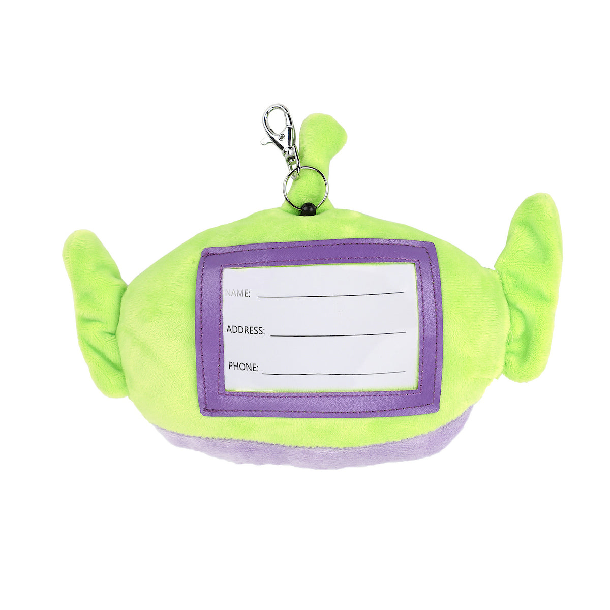 Toy Story Little Green Alien Plush Lanyard With Retractable Reel and ID Holder