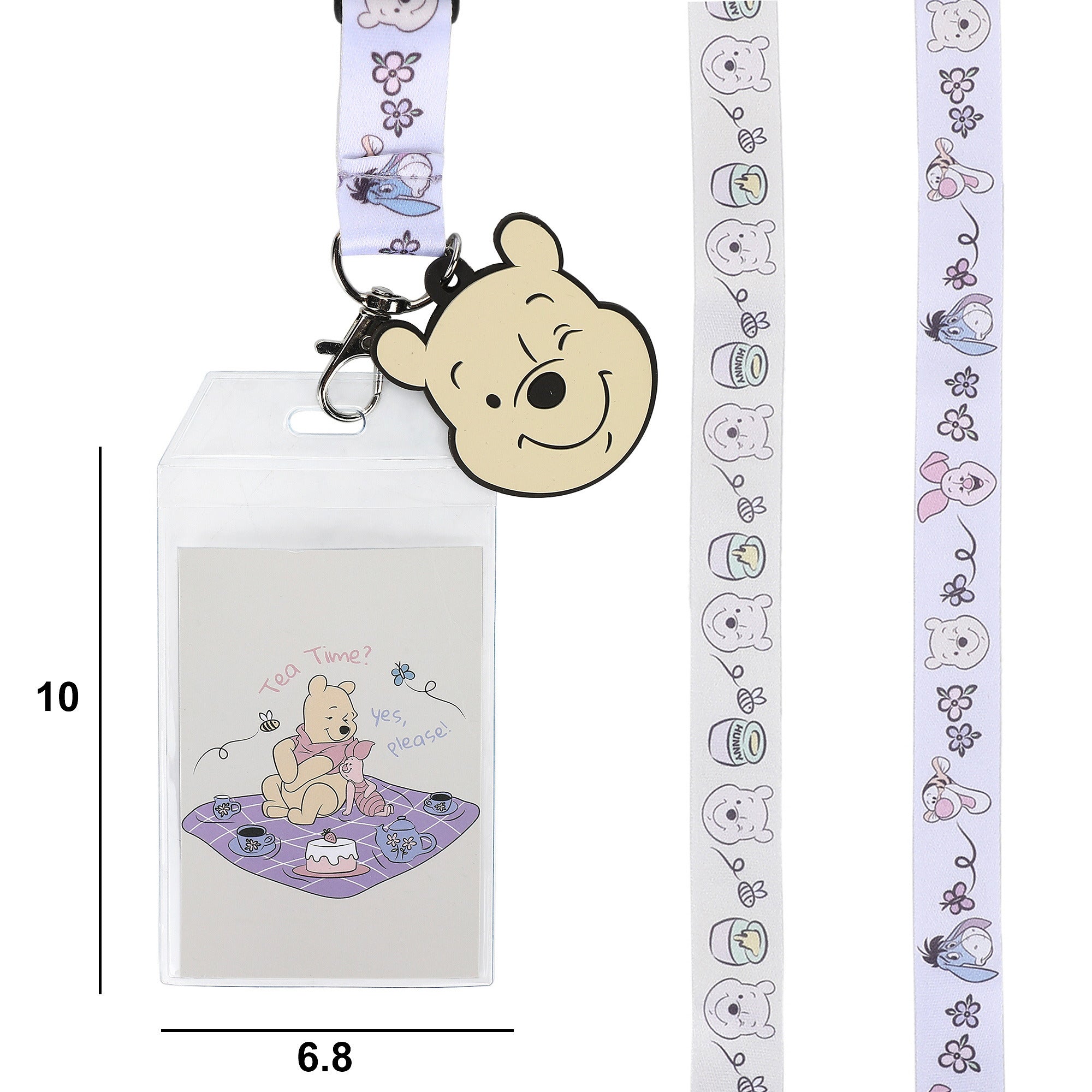 Winnie The Pooh Tea Time 22” Lanyard