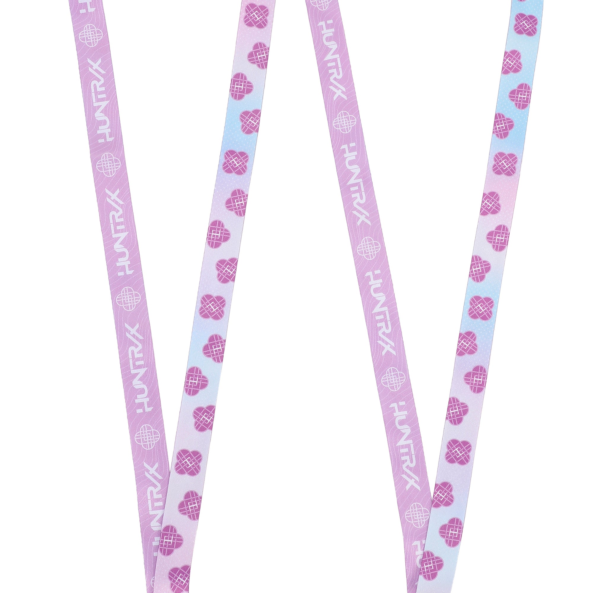 Kpop Demon Hunters Huntr/x 22-inch Lanyard with Clear ID Sleeve and Rubber Charm