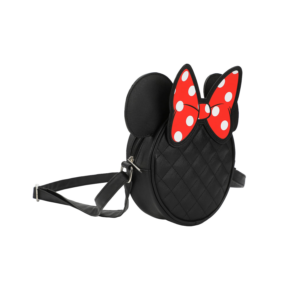 Minnie Mouse Ears 18 Cm Quilted PU Crossbody Bag