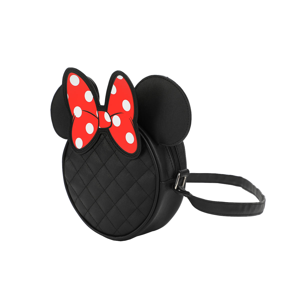 Minnie Mouse Ears 18 Cm Quilted PU Crossbody Bag