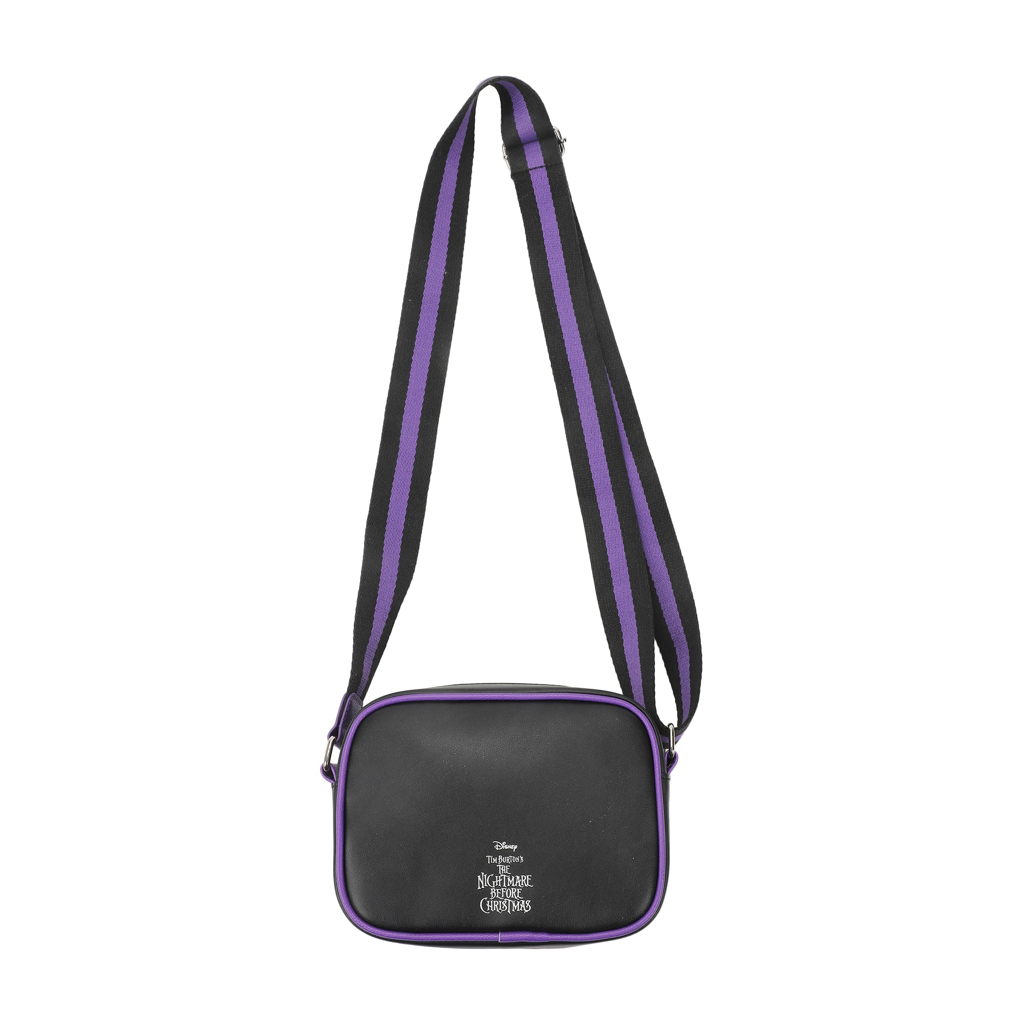 Nightmare Before Christmas Jack Skellington Black 7" Crossbody Bag