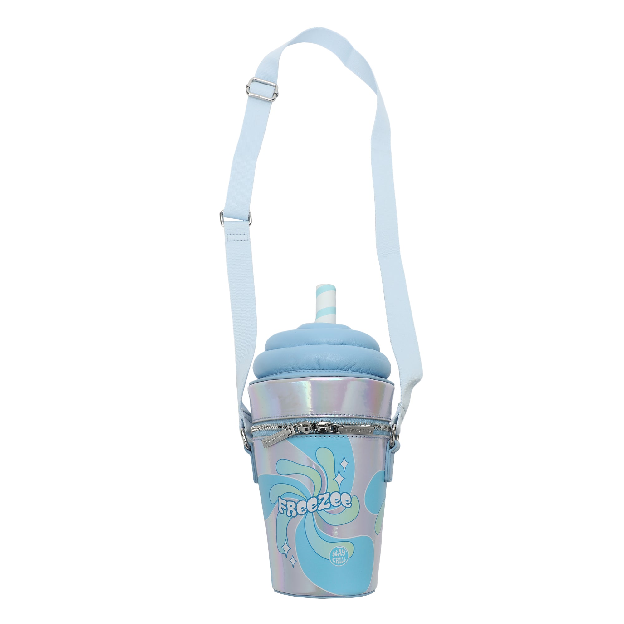 Freezee Plush Novelty 3D Crossbody Bag