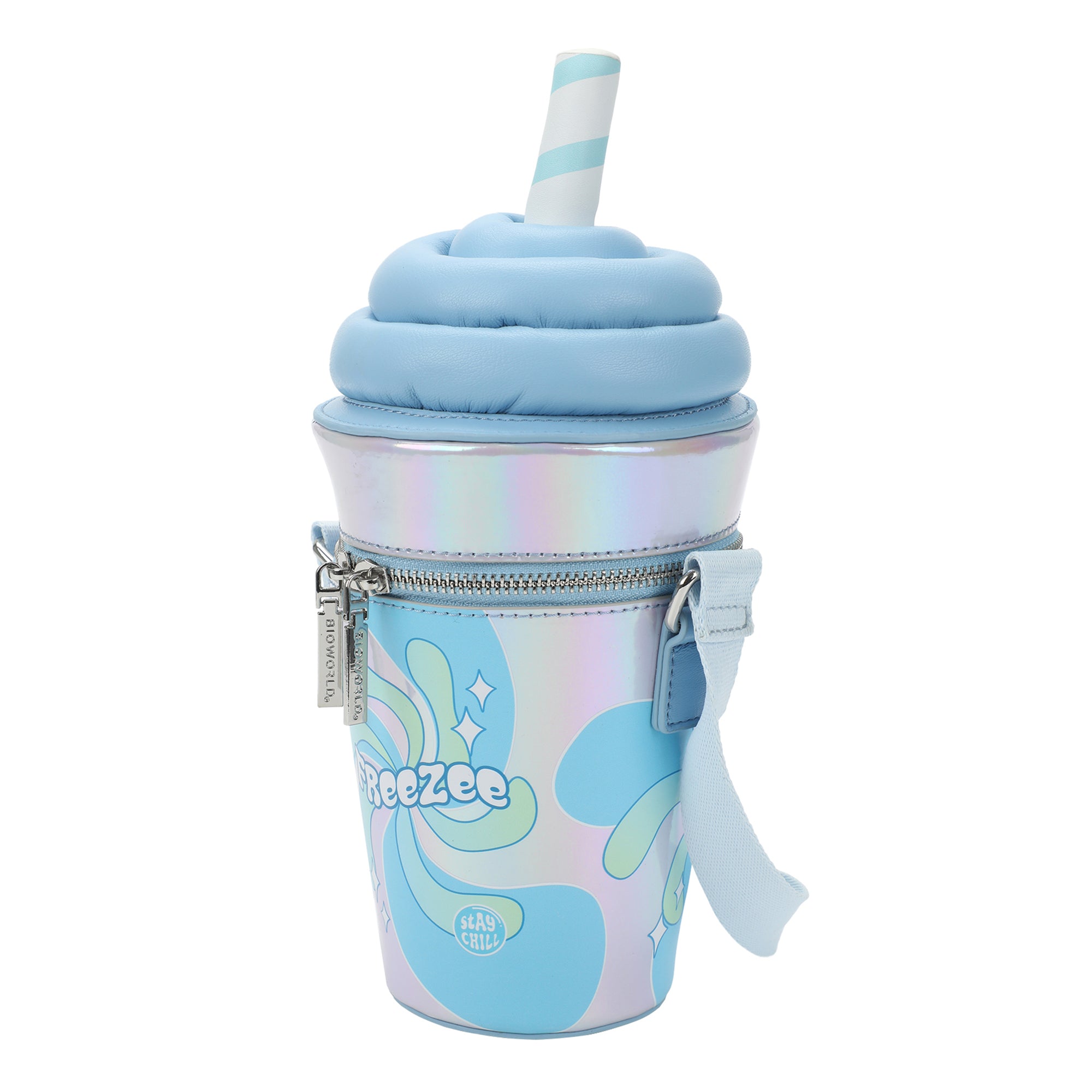 Freezee Plush Novelty 3D Crossbody Bag