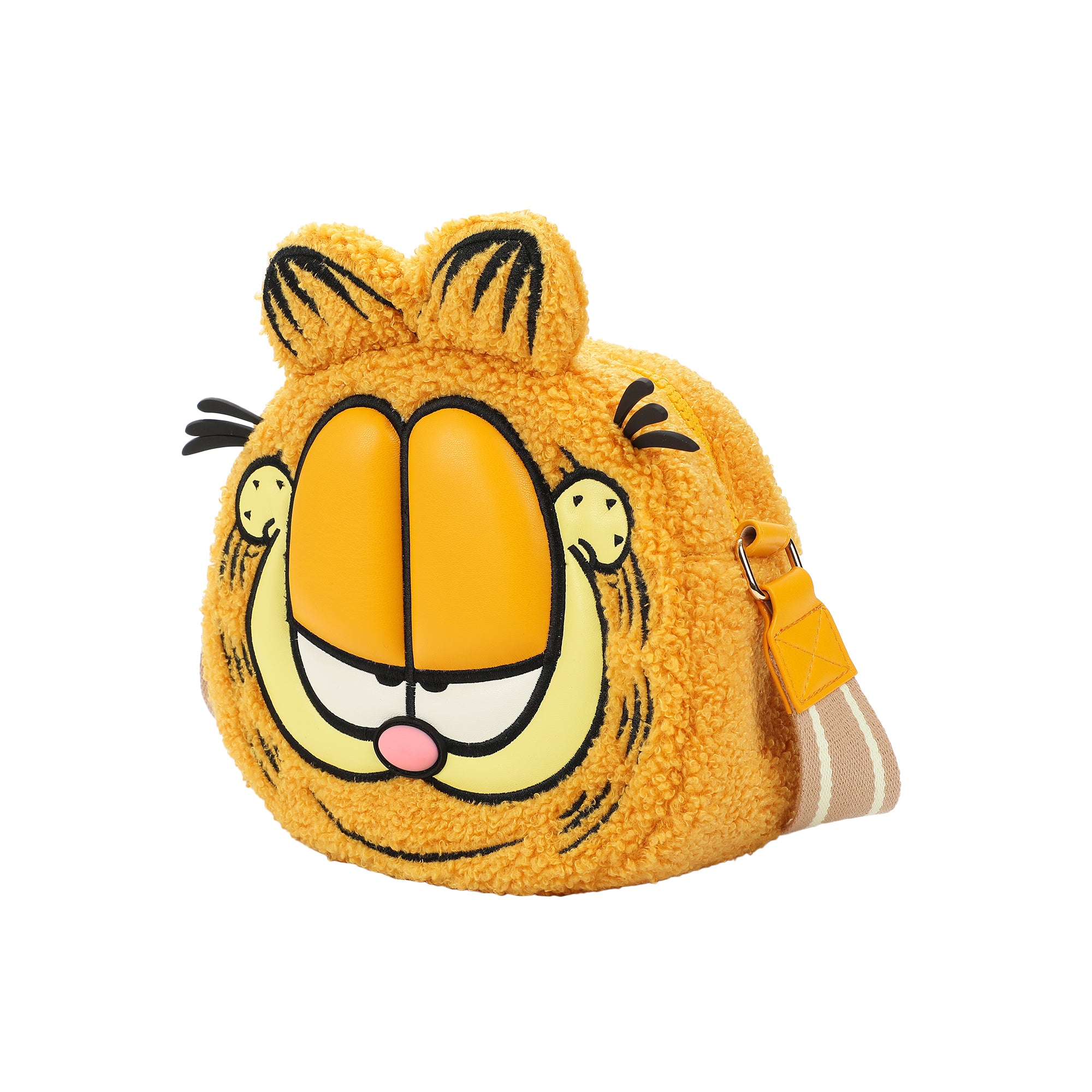 Garfield 3D Character Plush Women's Crossbody Bag