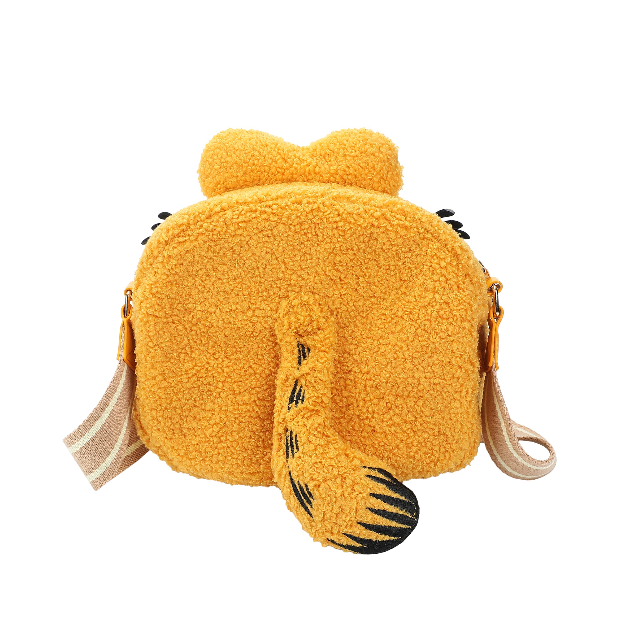 Garfield 3D Character Plush Women's Crossbody Bag